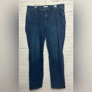 Lane Bryant Flex Magic Waistband Mid-Rise Straight Jeans